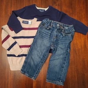 Childrens Place 9-12 month Sweaters and Pants